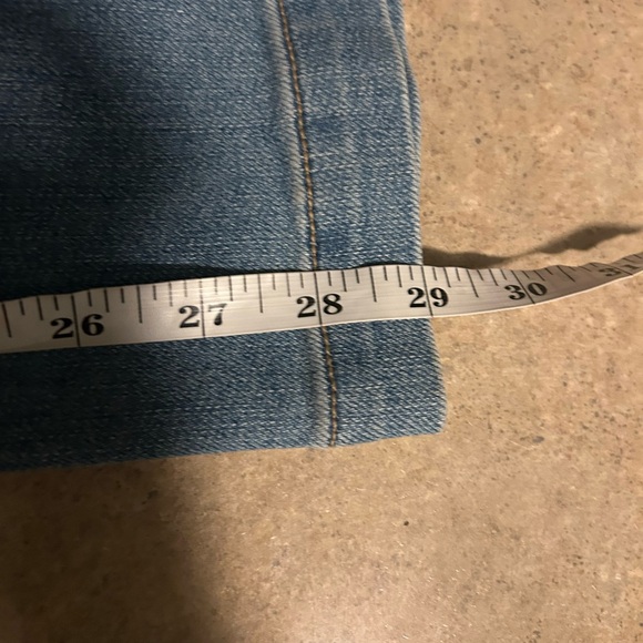 Lane Bryant Jeans - light/medium blue high rise ultra wide leg w/drawstring - Picture 10 of 10